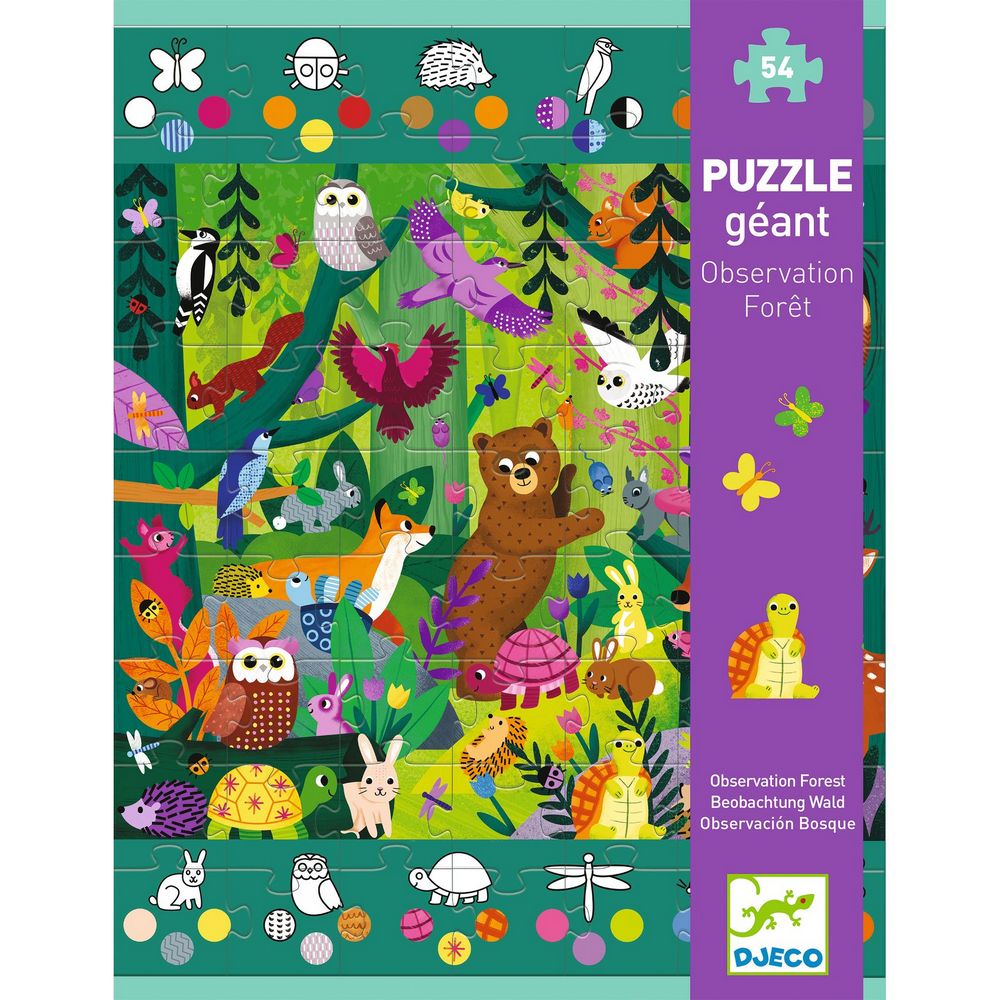 Djeco Observation Forest 54pc Giant Puzzle