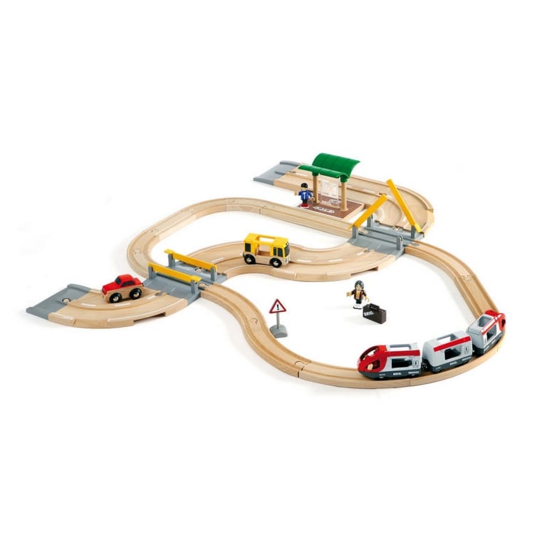 BRIO Rail and Road Travel Set | Jadrem Toys