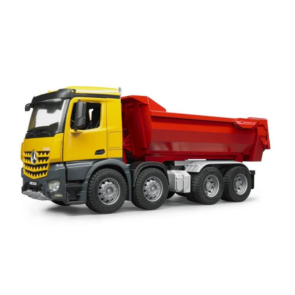 Bruder MB Arocs Half Pipe Dump Truck - Jadrem Toys