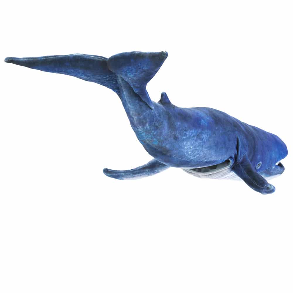 Folkmanis® Blue Whale Puppet