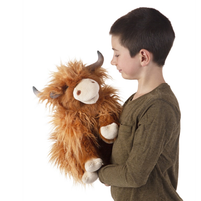 Folkmanis® Highland Cow Puppet