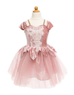 Great Pretenders Dusty Rose Holiday Ballerina Dress - Size 5-6