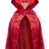 Great Pretenders Red Triceratops Hooded Cape - Size 4-5