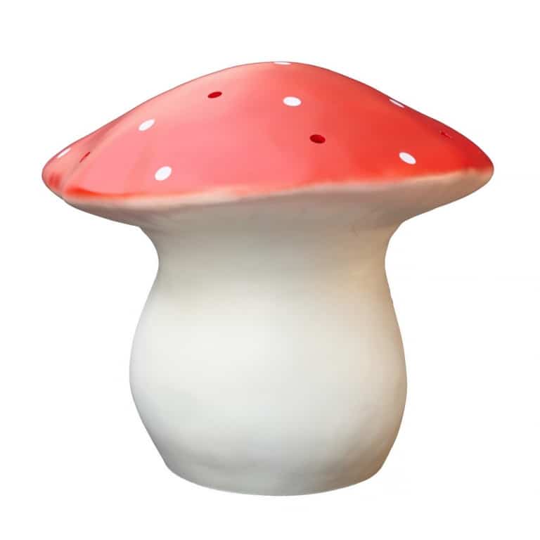 Heico by Egmont Nightlight Large Red Mushroom Lamp | Jadrem Toys