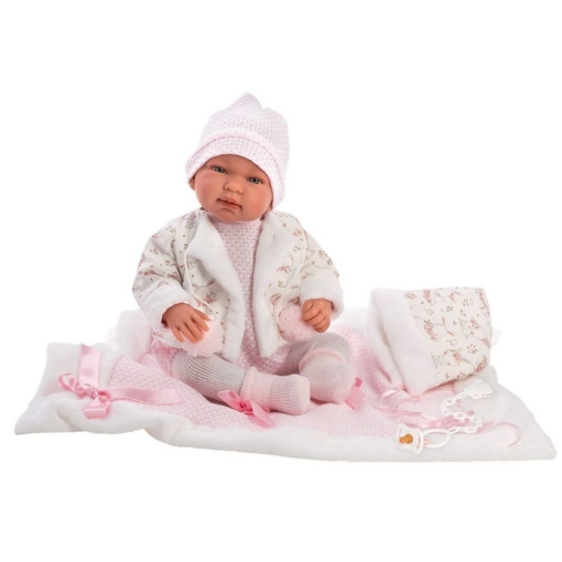 Llorens Crying Baby Doll Tina 44cm