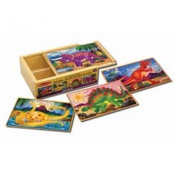 Melissa and Doug Dinosaurs Puzzles in a Box