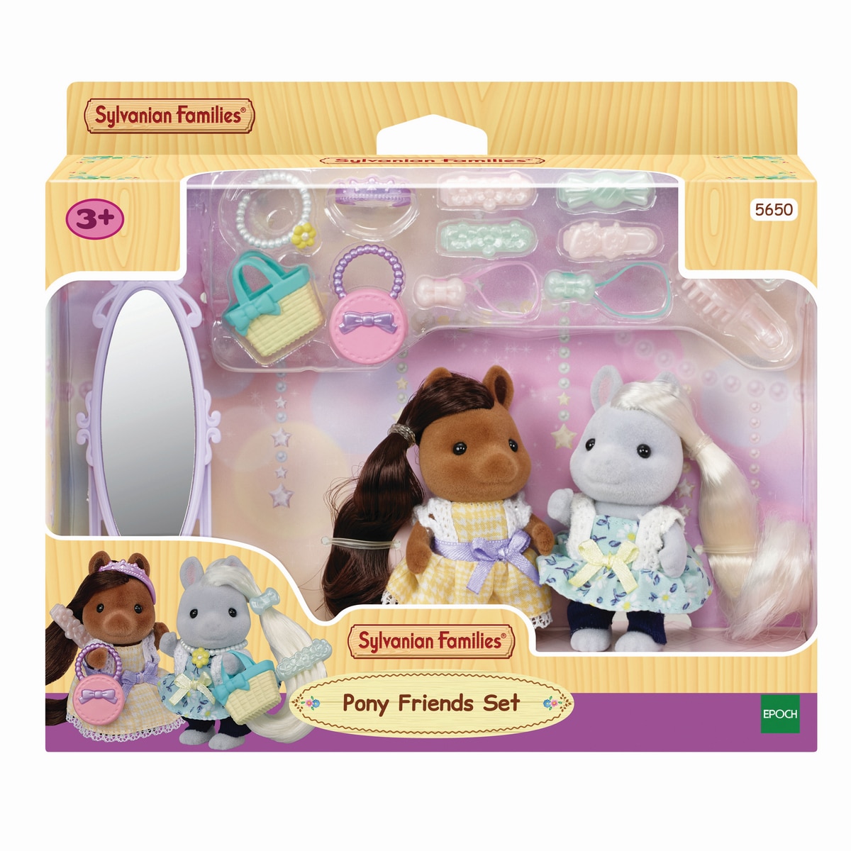 Sylvanian Families Pony Friends Set: Stylish and Fun Imaginative Play