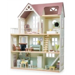 Tender Leaf Toys Mulberry Mansion with Furniture